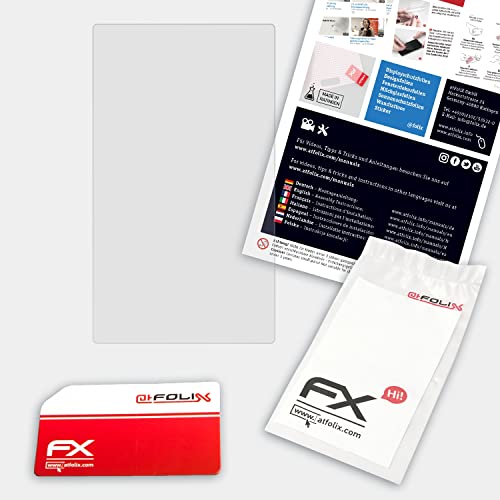 atFoliX zaštitni Film od plastičnog stakla kompatibilan sa Retroid Pocket 3 RP3 zaštitom od stakla, 9h Hybrid-Glass