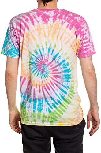 Calhoun NHL Surf & amp; Skate Mens Pastel Rainbow Tie Dye T-Shirt – the Sunset Collection
