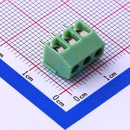 10 kom 3,96 mm Redovi: 1 Pin: 3 ravne igle mogu se spojiti bakar ekološki vijčani Terminal P=3,96 mm 3,96 mm KF396-3,96-3P