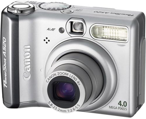 Canon Powershot A520 digitalna kamera od 4MP sa 4x optičkim zumom