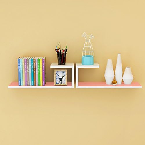 Ugaona polica za montažu na zid,dekorativna zidna polica za knjige viseći stalak za cvijeće sa bušenjem kreativan za dnevni boravak ili spavaću sobu-F