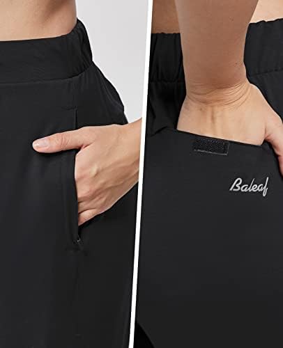 Baleafe ženske 10 Bermuda kratke hlače duge kratke hlače sa džepovima sa zatvaračem za ljetno casual