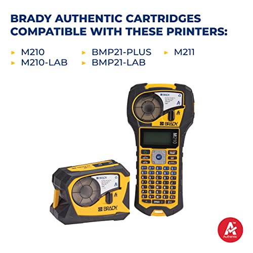Brady Authentic Repozicionirane vinilne naljepnice za opremu, ID objekta, podnu oznaku, laboratoriju,