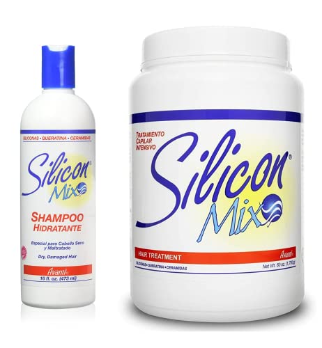 Silicon Mix Hidratante šampon 16 Oz i dubinski tretman za kosu 60 Oz Combo