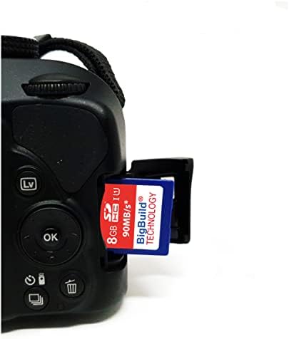 BigBuild tehnologija 8GB Ultra brza 90MB/s memorijska kartica za Panasonic Lumix DC-Fz82 kameru, Klasa 10 SD SDHC