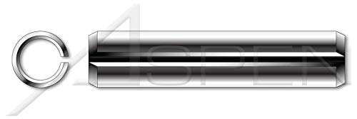 M8 X 14mm, ISO 8752, Metrički, Prorezne opružne igle, teške uslove rada, AISI 301 Nerđajući čelik