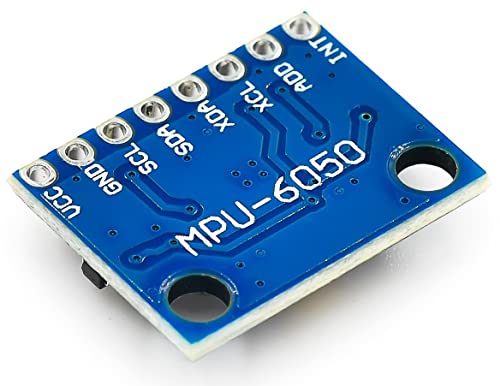 WWZMDiB GY-521 MPU6050 6-osni senzorski Modul（3-osni žiroskop + 3-osno ubrzanje）IIC/I2C prijenos za Arduino