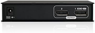 IOGEAR 2 Port DisplayPort 1.2 MST video razdjelnik sa više monitora-1 in x 2 Out-4K @ 60HZ - GDPSP2