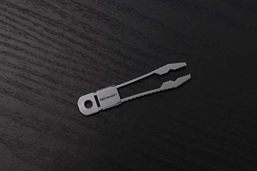 KeySmart Nano klešta - prijenosni džepni privjesak za ključeve Mini kliješta koja se uklapa u