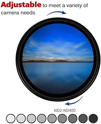 Kamera Nd2-400 Filter neutralne gustine 58mm Fader varijabilni ND filter ND2-ND400 za Pentax smc FA