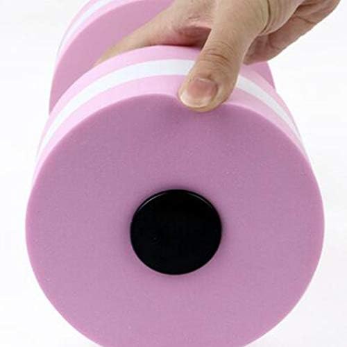 BESPORTBLE Water Weights Foam bučica ručni utezi aerobik automatska plovka vodena mrena za jogu sportski fitnes bazen oprema za vodu potrepštine Pink