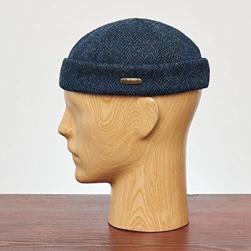 Sterkowski Docker kapa | originalna Škotska Harris kapa od tvida za muškarce i žene / topla tradicionalna kapa