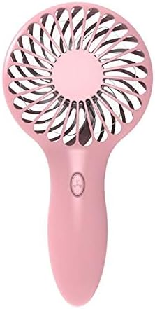 YCZDG ljeto Cool ručni Pink Mini ručni ventilator prijenosni ljetni punjivi USB 3-brzina stepena prenosa
