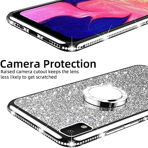 Godood za Samsung Galaxy A10e futrola za telefon, svjetlucava futrola za žene Sparkle Glitter Bling