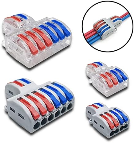 SHUBIAO Mini konektori za brze žice univerzalni konektor za spajanje opruge kompaktnog provodnika konektor za