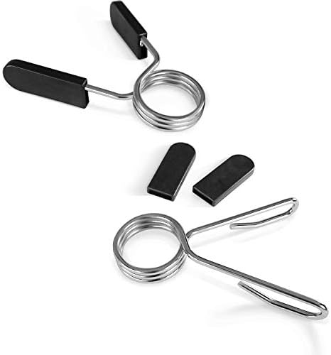 A2zcare Olympic 2-Inch Spring Clip Collars, 1-inch Clip za weight Bar/bučice ručke Vježba ovratnik