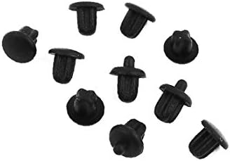 X-dree 10pcs crno debris plastični poklopac za digitalni proizvod Audio-B (poklopac u plastici nera da 10 pezzi po prodoto digitale audio-b