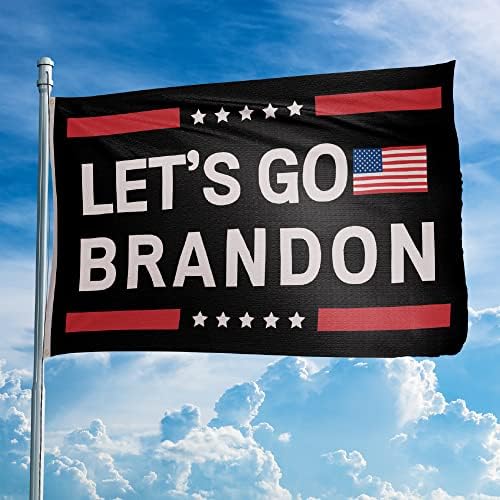 Trump 2024 Zastava jebi Bidenovu zastavu idemo brandon 4 Patterns drži Ameriku sjajno-dvostrane Donald