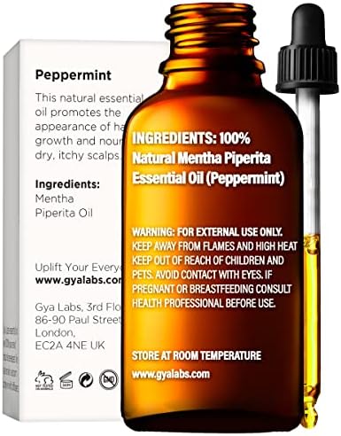 Organski Atlas esencijalno ulje Cedarwood za rast kose & amp; ulje peperminta za Set za rast kose- čisti terapeutski Set eteričnih ulja-gya Labs
