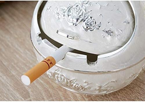 Leige vjetrootporna pepeljara sa poklopcima metalna prijenosna cigareta pepeljara za otvorena
