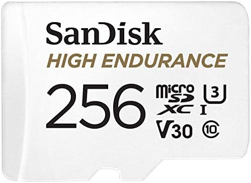 SanDisk 256GB high Endurance Video microSDXC kartica sa adapterom za Dash Cam i kućne sisteme za praćenje - C10, U3, V30, 4K UHD, Micro SD kartica & MobileMate USB3.0 čitač microSD kartica - SDDR-B531-GN6NN