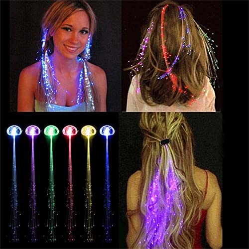 LED svjetla svjetla za friber LED kosa Barretts Party Favori za zabavu Bar Dancing Hairpin Klip za kosu Višebojni