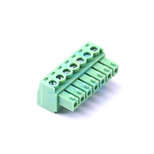 2 kom 3,81 mm Broj redova: 1 broj pinova po redu: 7 tip bloka za podizanje/PA66 / bakar / 90° vertikalni ulazni priključni Terminal P=3,81 mm utikač 3,81 mm XY2500F-C-3,81-7P