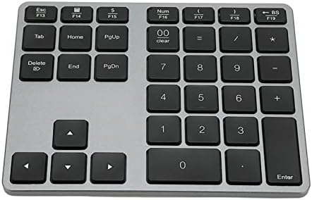 GOWENIC Bluetooth numerička tabla, 35 tastera Numpad Tastatura sa prekidačem za makaze, Bt