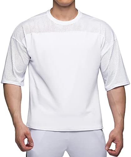 MagiftBox muns majice s kratkim rukavima prevelici Hipster velike veličine majice za teretane košarke hip-hop mrežaste majice za muškarce T64