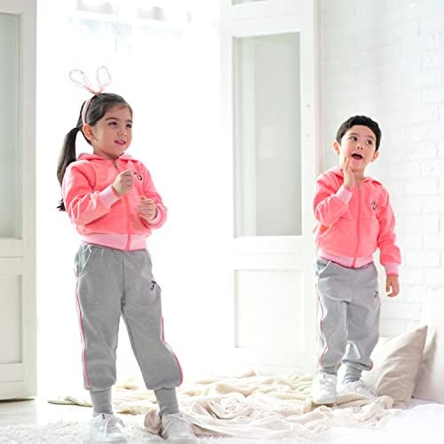 Roroanco Kids Toddler Girls BoySjogger set dukserice HOODIE HLAČE 2 komada trenerke Activeweard