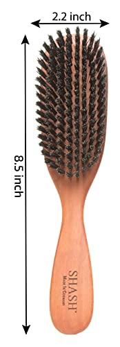 Od 1869. ručno proizvedeno u Njemačkoj-klasična četka za kosu od vepra, pogodna za tanku do normalnu kosu - prirodno kondicionira kosu, poboljšava teksturu, ljušti, umiruje i stimuliše vlasište