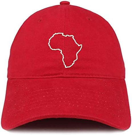 Trendy Odjeća shop Afrika Karta Obrazovan izvezeni pamučni tata šešir