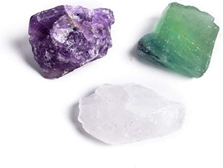 YGLine Prirodni grubi sirovi kamen za kristalne setove za iscjeljivanje, Reiki zacjeljivanje Crystal Cakra kamenja