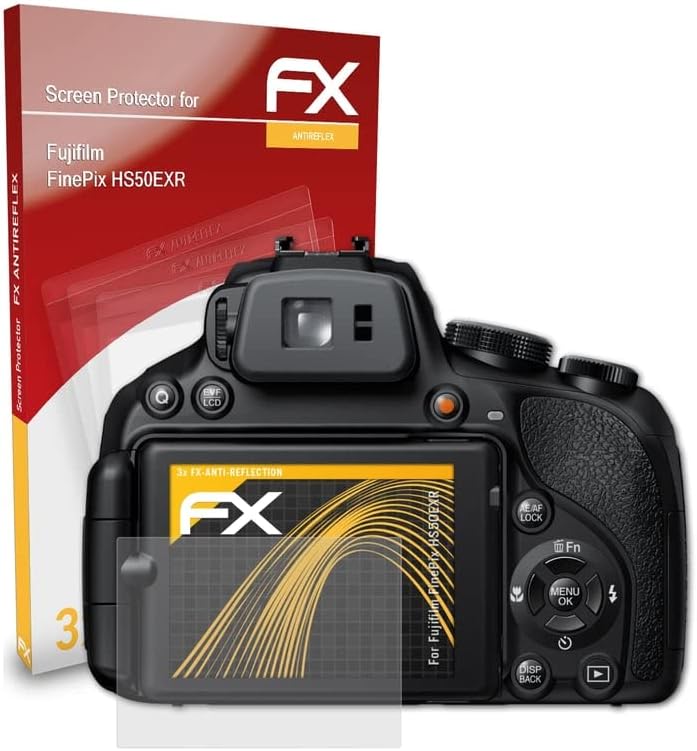 ATFolix zaštitnik ekrana Kompatibilan je s Fujifilm Finepix HS50EXR zaslonom za zaštitu ekrana, anti-reflektirajućom