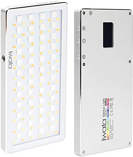 Iwata GL-03 RGB LED svjetlo, svjetlo za fotografiju, Type-C Punjivo, lagano, 3000k-5500K, CRI 96+, džepna veličina, pomoćno osvjetljenje, pogodno za snimanje videa, prijenos uživo