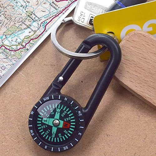 Azeeda 'Volim Švicarsku' Compass Keyring