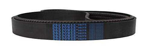 D & D PowerDrive BX105 / 02 Metrički standardni zamjenski remen, BX, 2 -Napodne, 108 duljina, guma