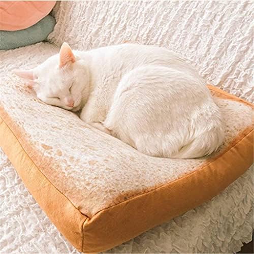 taimowei Bread Cats Bed tost hljeb Slice style pet Mats jastuk mekani topli dušek za mačke psi/a/40cm*40cm