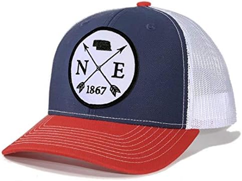 Homeland Tees muški šešir sa strelicom u Nebraski