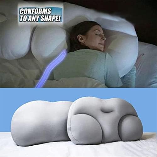 Gthfine 3D laki jastuk, jastuk za spavanje, kreativni mikro zračni jaball jastuk, 3D ergonomski jastuk, sve okrugle cijevne čestice od ovisnosti za mirovanje od dubokog spavanja jastuk, pa jastuci za spavanje za vrat i leđa
