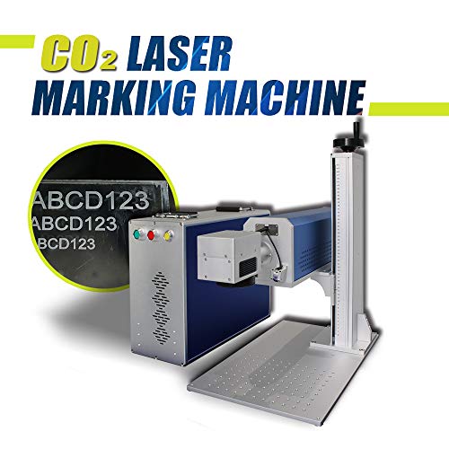 55W Coherent CO2 laserski engraver stroj za lasersko označavanje za nemetalni materijal 140x140mm objektiv sa rotacijskim 80 mm