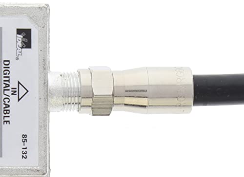 IDEAL Industries, Inc. 92-640 RG-6 Quad F kompresijski konektor, Z6f konektori za unutrašnje kablovske i
