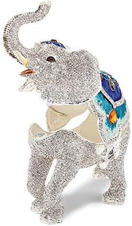 Roy Rose Pokloni Bejewedled & Full Crystal Bijeli slonova kutija luksuznih poklona