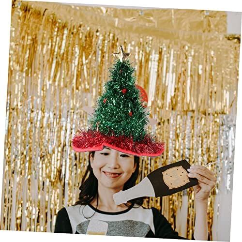 Abaodam šešir za božićnu jelku Santa šeširi za odrasle vilenjački kostim za žene uloga igranje šešira