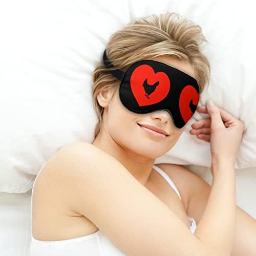 Ljubav penis smiješno spavanje maska ​​za oči mekano povez za oči s podesivim noćnim sjenilom za muškarce za muškarce