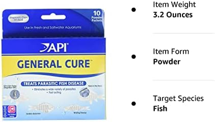 API opći lijek za slatkovodnu i slanu ribu u prahu lijek 10-Count Box