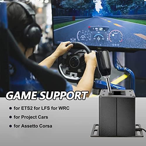 Trkačke igre h menjač, nezavisni sistem PC sistem samo USB Simulator menjač Plug and Play za G25 za T300RS GT volan za G27