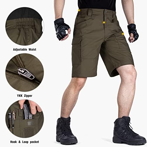 Besplatni vojnik muški planinarski teretni kratke hlače Lagane taktičke kratke hlače Ležerne prilike za brzo suhoteške kratke hlače za ribolov kampovanje