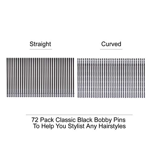 90 pakovanje crne vintage retro geometrijske šuplje jednostavne minimalističke legure metalne kose