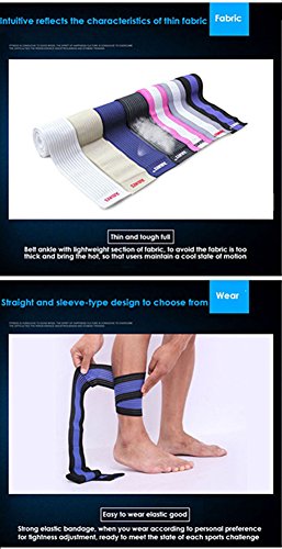TPOFHS 1 par elastičnih potkoljenica kompresijski zavoj proteza za butine oblozi za noge podrška za sport, dizanje tegova, trčanje i fitnes sportiste - naramenice za koljena za čučnjeve muškarci žene